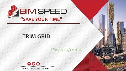 G-38, 39: Trim Grid 2D - 3D