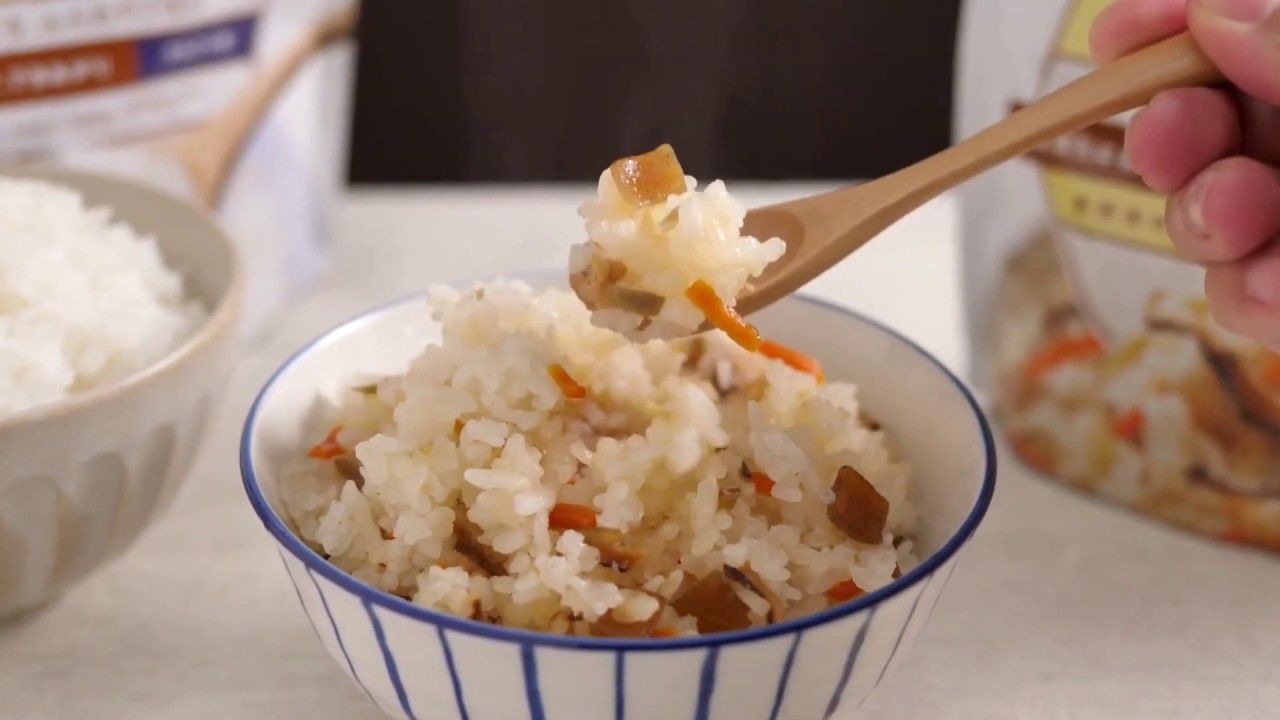 尾西のアルファ米 作り方 Youtube