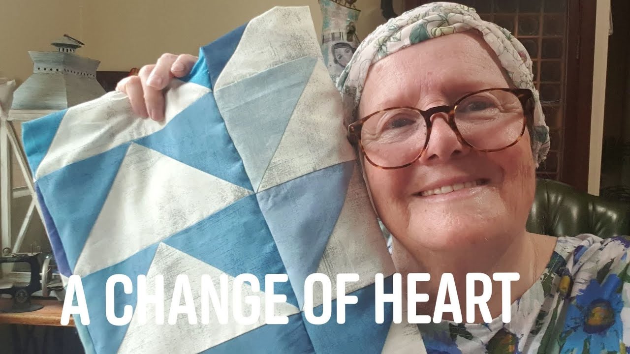 Bondi Quilter: A change of Heart with the Flying Geese Quilt top episode 291