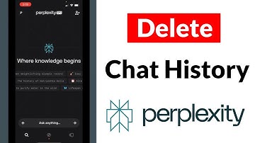 How to Delete Chat History in Perplexity AI App?