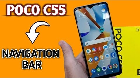 poco c55 navigation bar kaise kare,How to set back button in Poco c55, navigation gesture settings