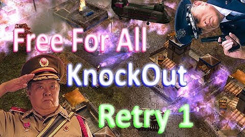 $280 FFA Knock-Out Tournament - Retry round 1 | C&C Generals Zero Hour
