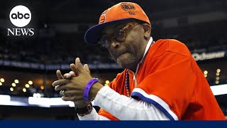 New York Knicks super-fan Spike Lee talks movies and his love of basketball