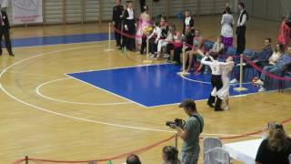 Jan I Nika Plešu Tango Na Prvenstvu Rh U Kombinaciji, Gospić 2016.