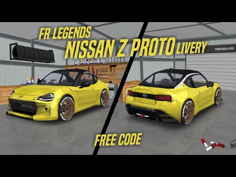 FR Legends NISSAN Z PROTO Livery | Fr legends free code | Acrux A