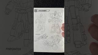 Transformers the Ark! Amazing Generation one artwork. Original character designs. G1 cartoon sketch
