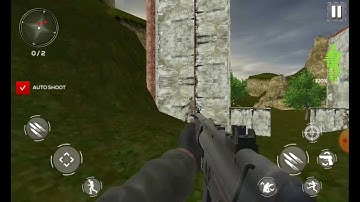 Real commando strike level 1 to 8 best practices | shooting game like pubg | Headshot |