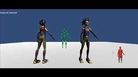 Character tracking with Kinect | Unity 3d With Kinect v2 | Skeleton Tracking