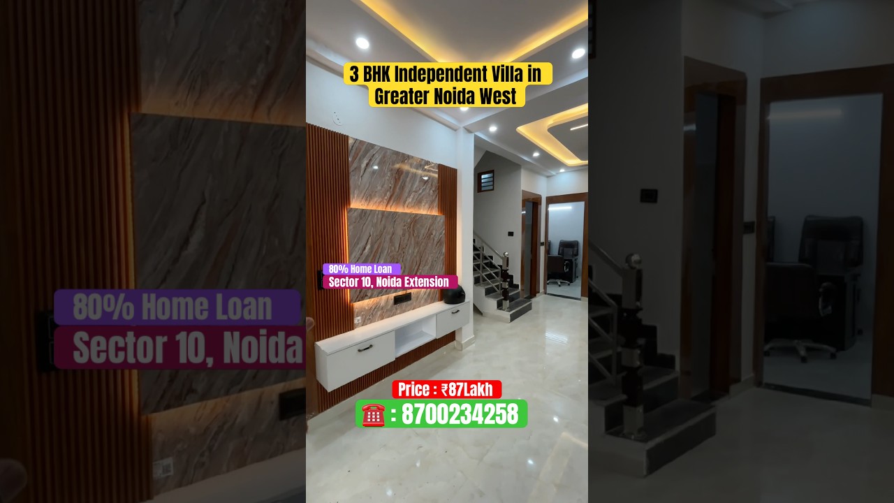 3BhK luxury Villa in Greater Noida West | Duplex Villa in Noida Extension | 3BhK Villa 