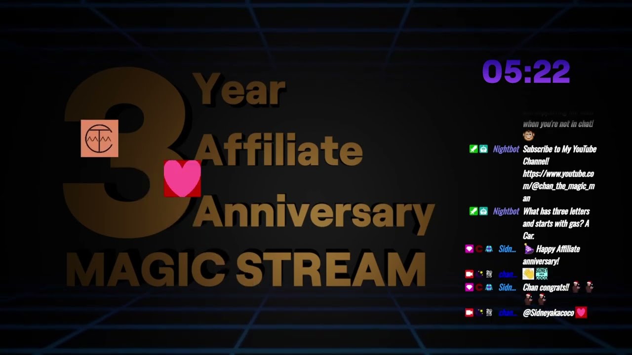 ✨3 YEAR AFFILIATE ANNIVERSARY MAGIC STREAM✨ (December 13, 2025)