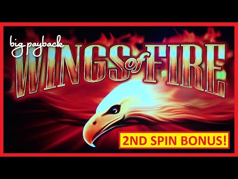 2nd Spin → MAX BET BONUS! Wings of Fire Slot - I FINALLY DID IT!