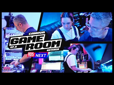 CanovA feat. Asteria - HIGH SCHOOL TECHNO KIDS (studio session) - CanovA GameRoom | St. 2 - Ep. 8