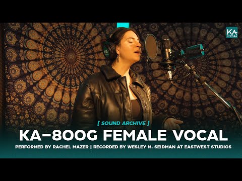 Kiwara Audio KA-800G Large Diaphragm Tube Condenser Microphone