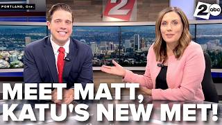 Meet Matt Gontarek, the new meteorologist joining the KATU News Morning team!