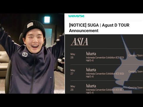 suga tour country list