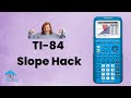 TI-84 Slope Program Trick: Solve ACT Line Problems FAST