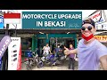 Upgrading My Motorcycle in Bekasi | Touring in Indonesia