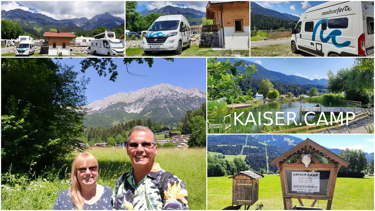BIKERRANCH*** & KAISER.CAMP | Scheffau am Wilden Kaiser TIROL Österreich | 06/2022 | mit Wohnmobil |