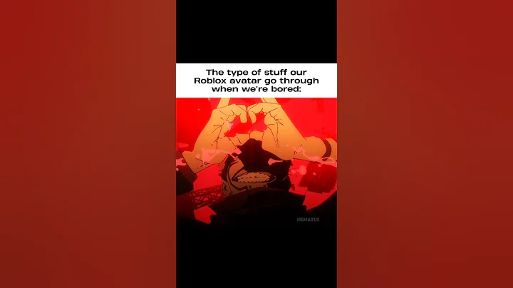 POV: The type of stuff our Roblox avatar go through when we're bored #anime #relatable #fypシ゚viral