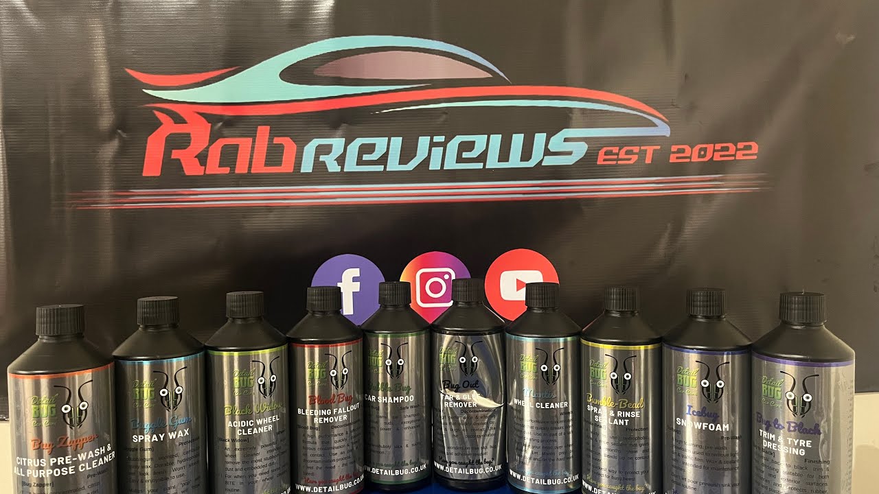 Detail bug car care product review rab reviews YouTube