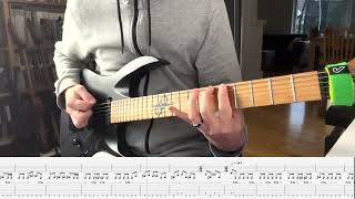 Melvins - Flaming Creature (Guitar Playthrough with Tabs)