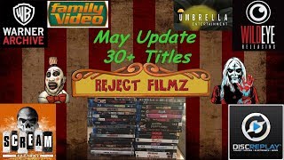 May 2018 Blu-Ray/DVD Update ( 30+ Titles )
