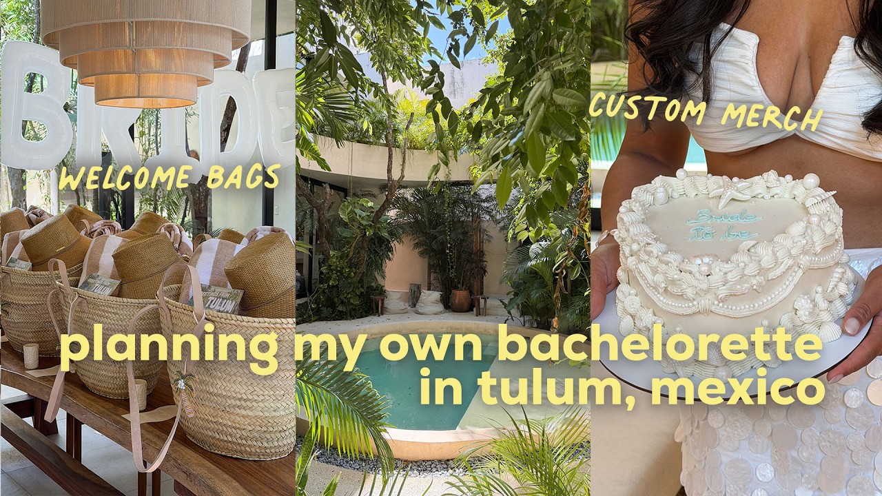 Я сама спланировала девичник в Тулуме🌴 | Экскурсия по дому, приветственные наборы, проекты на зак...