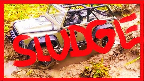RC CRAWLER ADVENTURES AXIAL DINGO - MUD - SOUND - FUN - SCALE- OFFROAD
