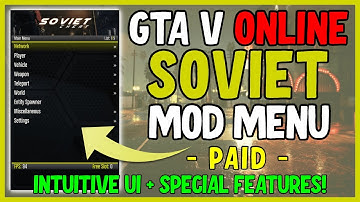 Soviet Mod Menu | PAID GTA V Mod Menu | Intuitive UI | Special Features + Thanos Mode! (Tutorial)