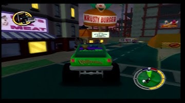 The Simpsons Hit & Run 100% All Secret Cars