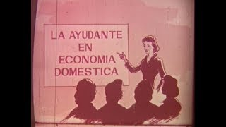La ayudante en economía doméstica. 1961