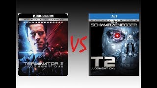 ▶ Comparison of T2: Judgment Day 4K HDR10 (DNR) vs T2: Judgment Day 4K Skynet Blu-Ray Edition