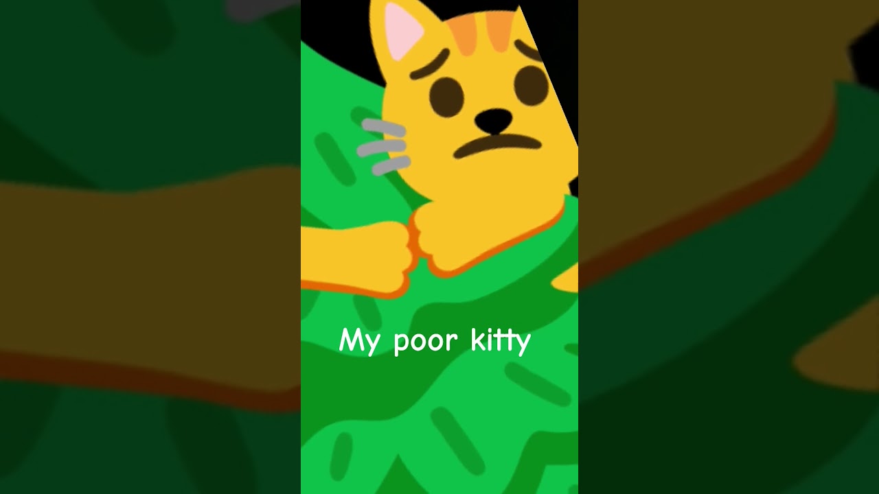 my poor kitty🥺