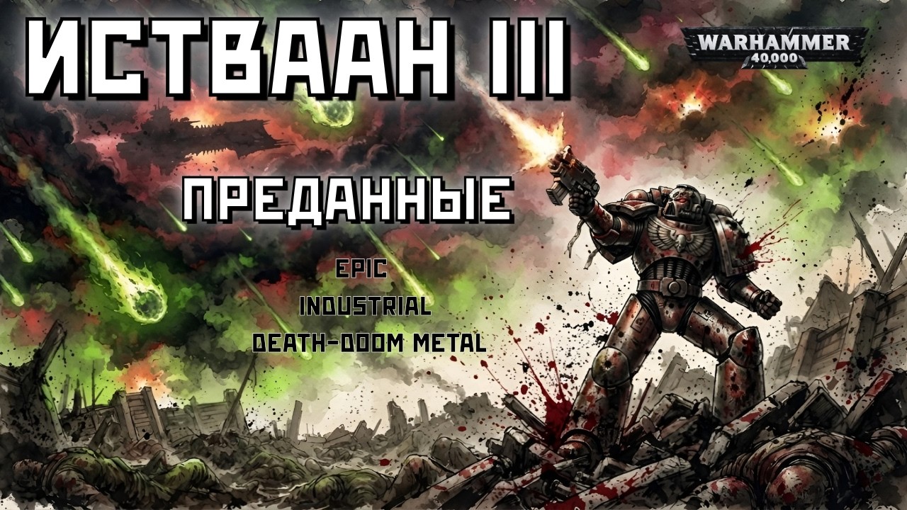 ИСТВААН III: ПРЕДАННЫЕ | Epic Industrial Death-Doom Metal | Warhammer 40K