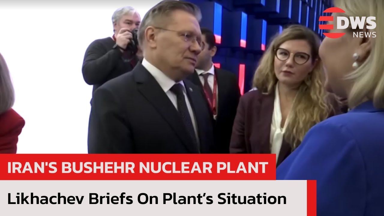 Russian Nuclear Chief's Follow Up on Iran’s Bushehr Plant Operations after Warning Israel  | AH12