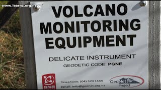Monitoring a volcano