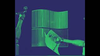 Windows 2003 Server Animation but in BlueGreen Version