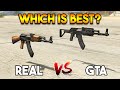 Gta 5 assault rifle vs real ak 47which is best