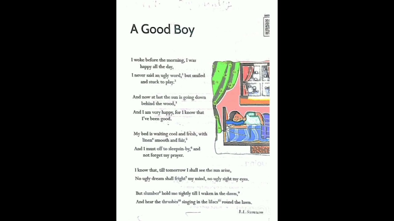 A Good Boy (Poem)