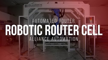 Robotic Router Cell for Molded Plastic Parts | Alliance Automation - Flint, MI