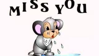 Animation gif miss you
