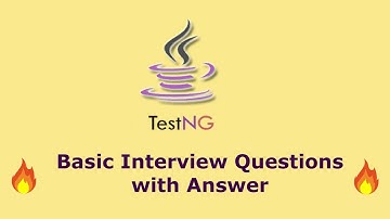 TestNG Interview Questions | TestNG Learning