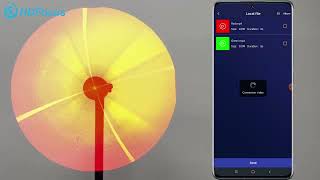 How to Enter Test Mode for Your Fan Using the Single Version of the 3D LED Fan App #hdfocus screenshot 5