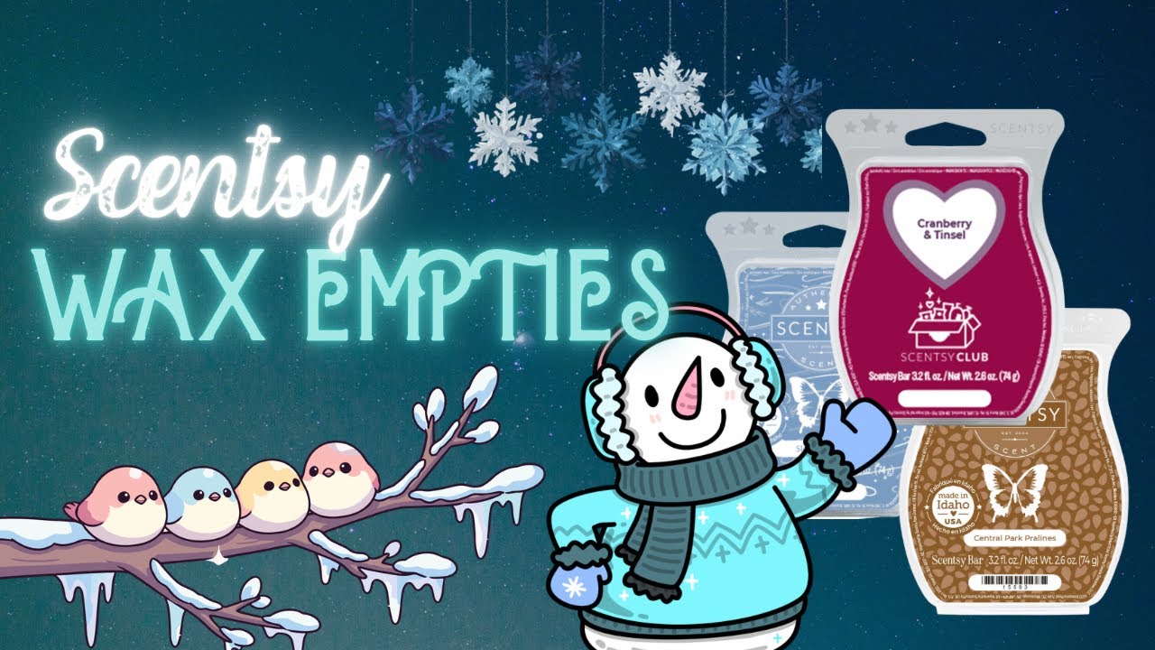 What I’ve Been Warming - SCENTSY Wax Empties thru 12/23/25 #homefragrance #waxmelts 