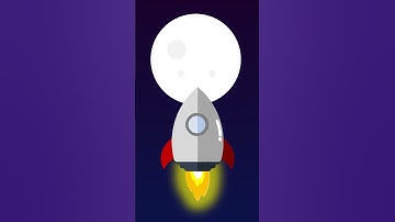 Space Rocket Launch Animation🔥#eztoanimate #animation #rocketlaunch