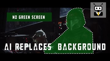 Artificial Intelligence Can Replace Your Background | No Green Screens [Deep Learning Innovation]