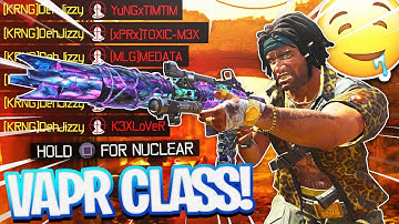 BUFFED VAPR-XKG is GOD LIKE! - BEST VAPR-XKG CLASS SETUP in COD BO4 (Black Ops 4)