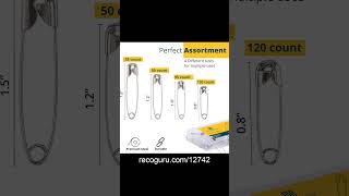300 Safety Pins?! Wenrook Review! 📌 300 Safety Pins?! Wenrook Review! 📌