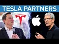 Apple Partners With Tesla