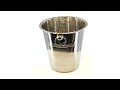 GEEZY - Stainless Steel Champagne Ice Bucket 4 Litre